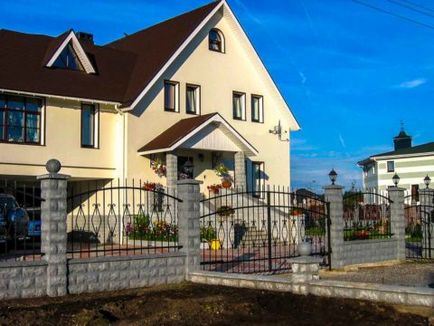 Декоративні бетонні блоки - будуємо паркан в приватному будинку, beton-house