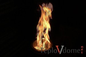Lemn de incendiu decorativ și foc cu foc pentru șemineu
