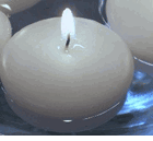 Декорування плаваючих свічок - домашній hand-made