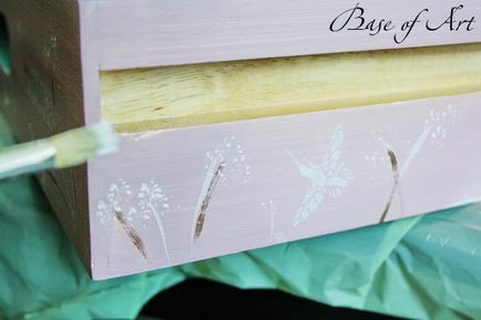 Decoupage asztal - Tilda stílus (a decoupage video képzés) Decoupage táblázat - Tilda stílus