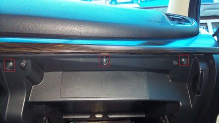 Înlăturarea radioului nissan teana, bază-ex