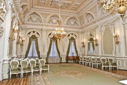 Palace „baby” St. Petersburg - egy különleges nyilvántartási hivatal