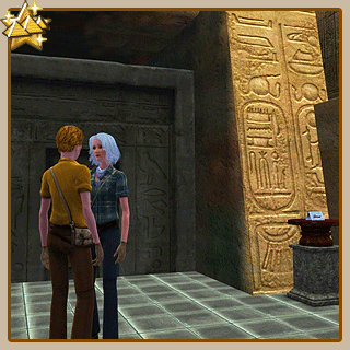 Egyiptom - Tomb „Abu Szimbel” játék univerzum a Sims!