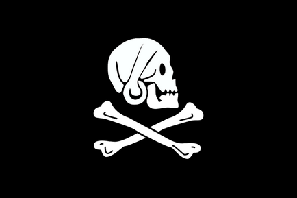 Прапори кораблів піратських капітанів