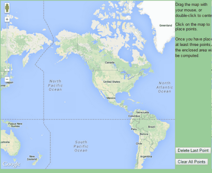 Google maps допоможе виміряти площа території