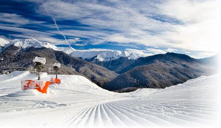 Гірськолижний курорт троянда хутір 2017