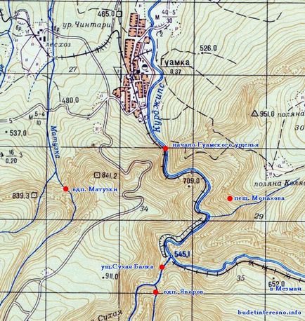 Гуамка - опис, карта, фото, пам'ятки, опис способів дістатися, відпочинок в Гуамка