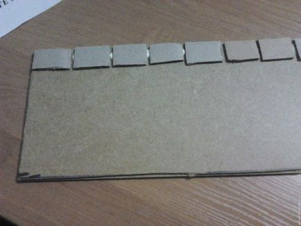 Imitație de cărămidă din carton (μ)