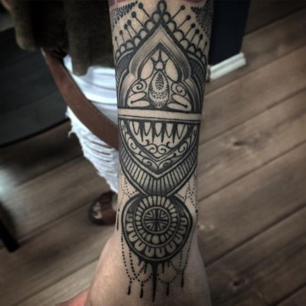Stilul indian în tatuaj
