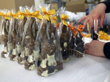 Cum sa faci iepuri de ciocolata in Germania