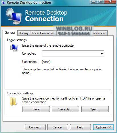 Cum se conectează la un desktop la distanță în Windows Vista - articole despre Microsoft windows
