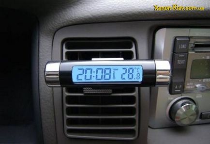 Cum se conectează un ceas suplimentar la o vază auto 2110