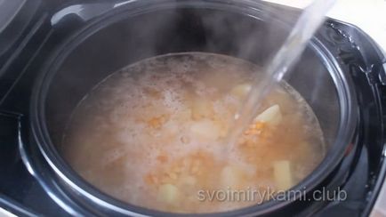 Cum să gătești o supă de mazare într-o multivarcă printr-o rețetă pas cu pas