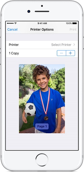 Hogyan nyomtatni egy képet a telefonját egy nyomtatóhoz Wi-Fin keresztül