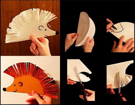 Як зробити їжака з паперу своїми руками