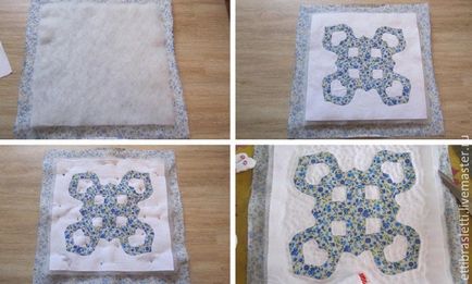 Cum de a salva o fulg de ninsoare »servetel decorativ bazat pe broderie hawaiană - târg de maeștri -