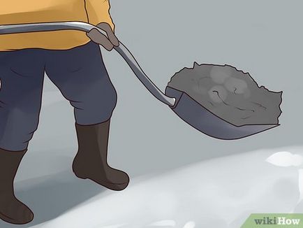 Cum să cureți zăpada