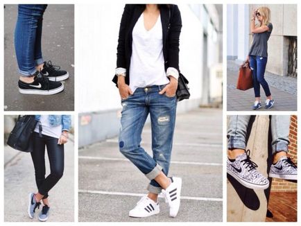 Ce pantofi să poarte cu blugi, tendințe trendy în acest sezon