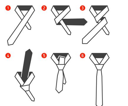 Як зав'язати краватку - кілька способів з інструкцією