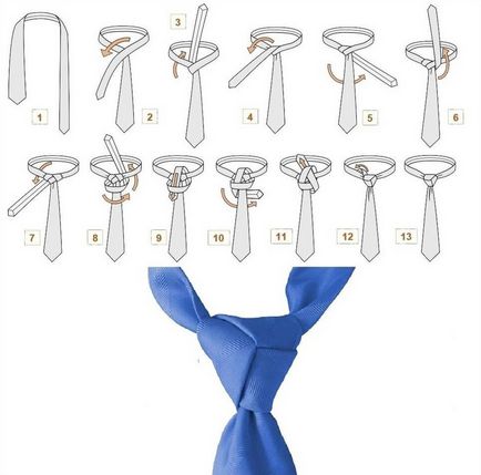 Cum de a lega o cravată - mai multe moduri cu instrucțiunea