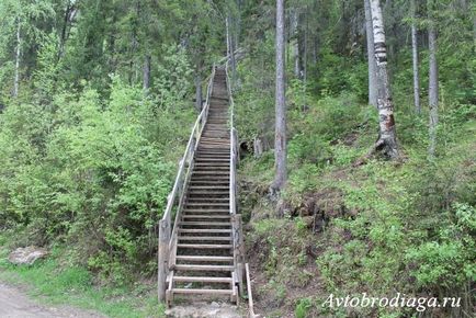 Камінь ветлан на річці вишера, автобродяга