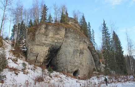 Камінь ветлан на річці Вишере