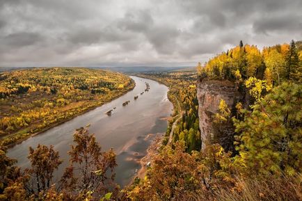 Kő Vetlan River Vishera - mi Ural