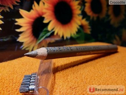 Олівець для брів lumene blueberry eyebrow pencil - «матовий олівець для брів lumene blueberry