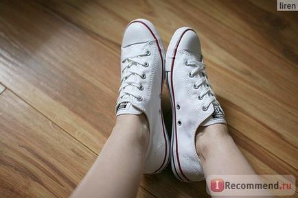 Cipők Converse All Star - «a fotogén cipő a világon! Ó, mennyire volt rossz a méret, hanem a (csillag) Cipők Converse All Star - «a fotogén cipő a világon! Ó, mennyire volt rossz a méret, hanem