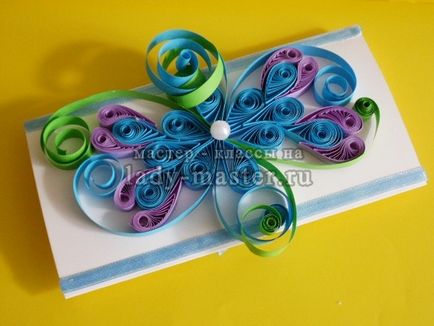 Boríték arány Quilling technika, a mester - osztály fotók, lépésről lépésre