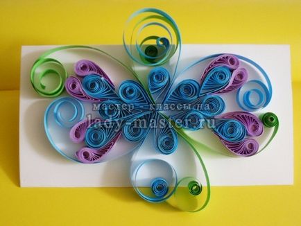 Plic pentru bani în tehnica quilling, clasa master cu fotografie, pas cu pas