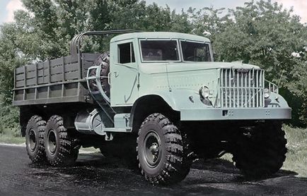 KrAZ-255 - történelem, leírások, fotók