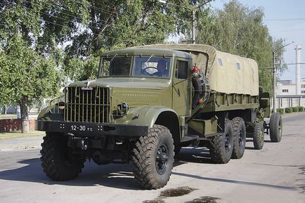 KrAZ-255 - történelem, leírások, fotók (jellemzők) KrAZ-255 - történelem, leírások, fotók