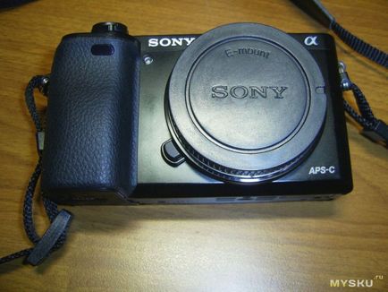 Acoperă pentru camera foto Sony cu lentile e-mount