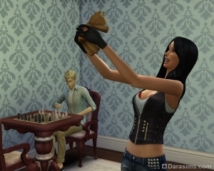 Păpușă Voodoo în Sims 4, universul jocului sims!