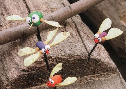 Modelarea muștelor plastilină - ridicate - gazon pentru copii și părinți