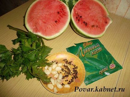 Ecetes görögdinnye télen, ízletes receptek