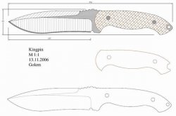 Aruncarea cuțitelor desene - o țintă și un aruncător de pregătire