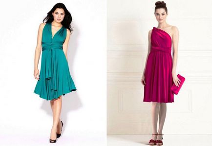 Модне плаття-трансформер - коротке і довге, вечірній і пляжне, мереживне і в'язане