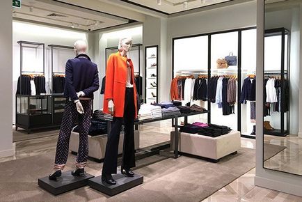 Pe podul Kuznetsk magazinul amiral massimo dutti