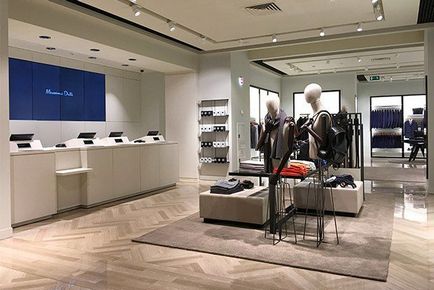 Pe podul Kuznetsk magazinul amiral massimo dutti