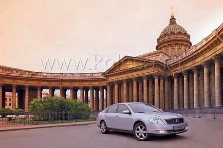 Nissan teana зустрічаючи світанок