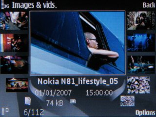Áttekintés a mobiltelefon Nokia N81 (8GB) - játékok, zene, és egyszerűen csodálatos!
