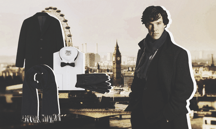 Rochie în stilul lui Sherlock