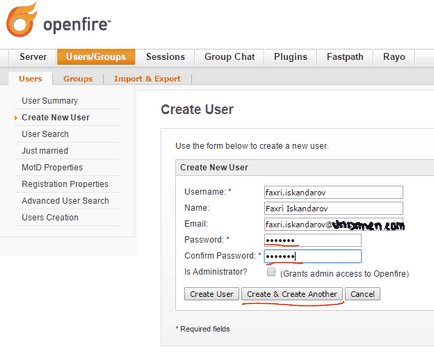 Openfire jitsi як скайп (спільного використання робочого стола) і temviewer (дистанційного