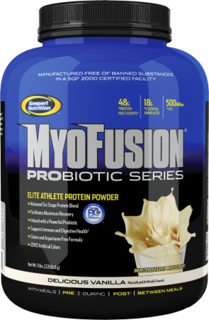 Відгуки про протеїні gaspari nutrition myofusion probiotic