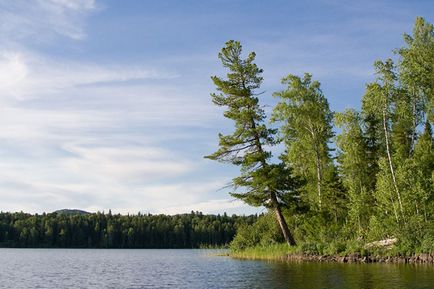 Lacul Tiberkul din regiunea Krasnoyarsk, minunile naturii