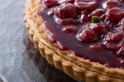 Cherry Pie kiválasztása és előkészítése cseresznye, egy recept élesztős tészta, szabadtéri, Bécs,