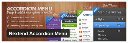 Pluginuri meniu pentru cms wordpress