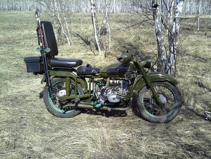 Pregătirea unei motociclete pentru Ural în teren off-road (partea 1)